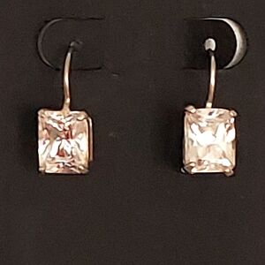 RARE! Silpada 925 Sterling Silver and CZ Earrings